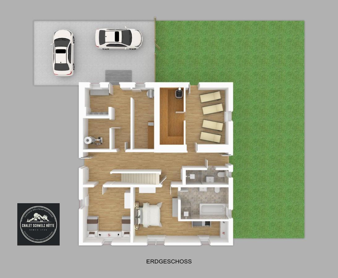 Chalet Schmelz Huette Mit Sauna Und Garten Flattach Zewnętrze zdjęcie
