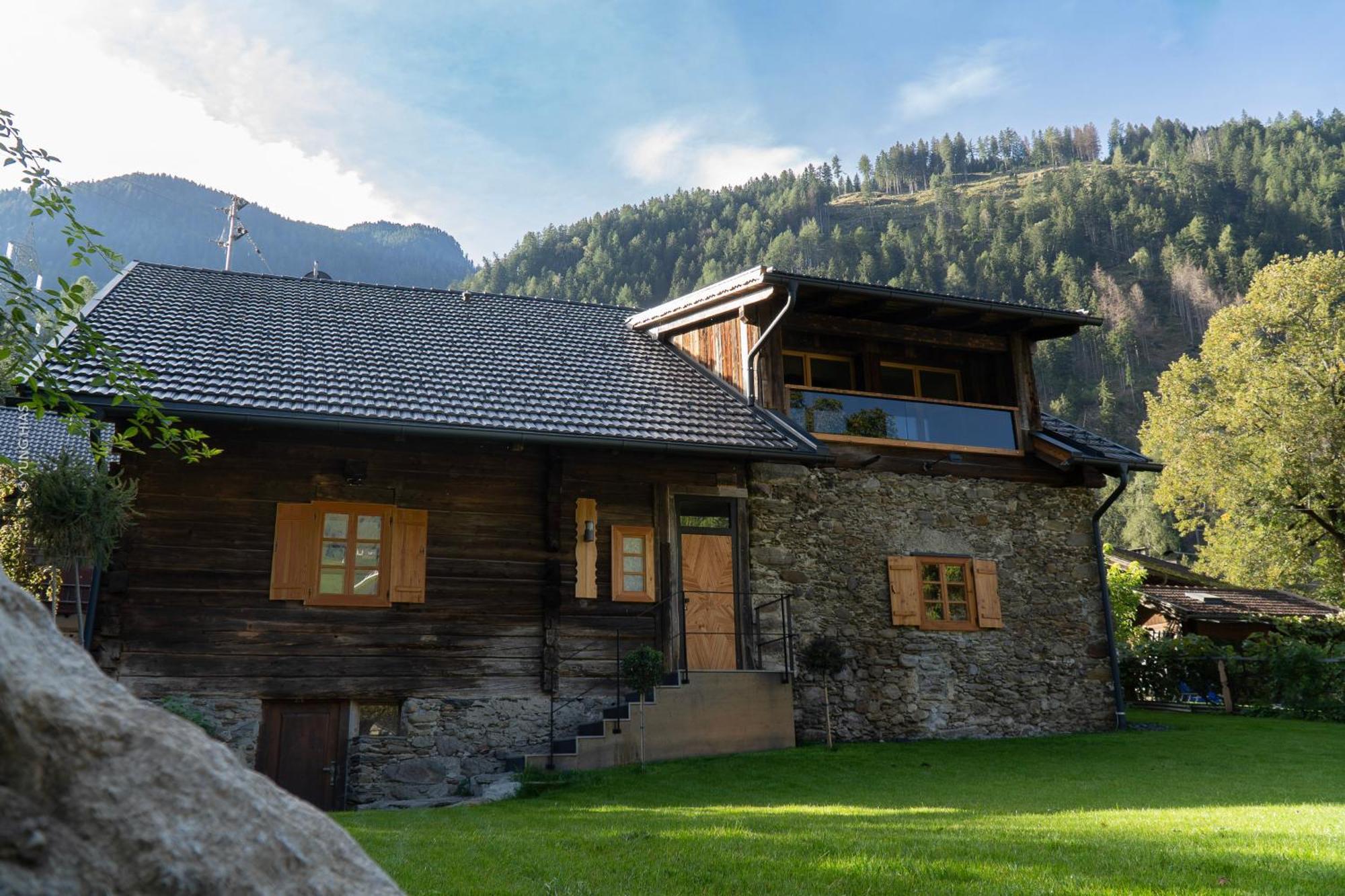 Chalet Schmelz Huette Mit Sauna Und Garten Flattach Zewnętrze zdjęcie